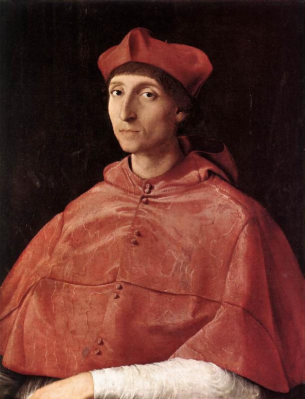 RAFFAELLO Sanzio Portrait of a Cardinal Sweden oil painting art